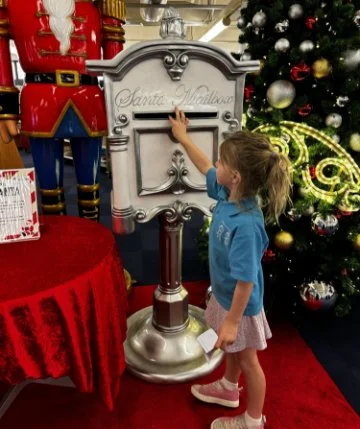 Image of Santa mailbox