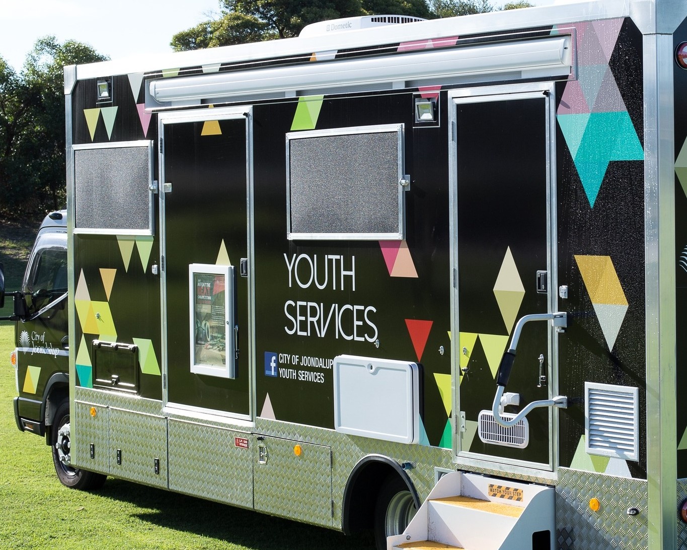 Photo of the Youth truck at a park