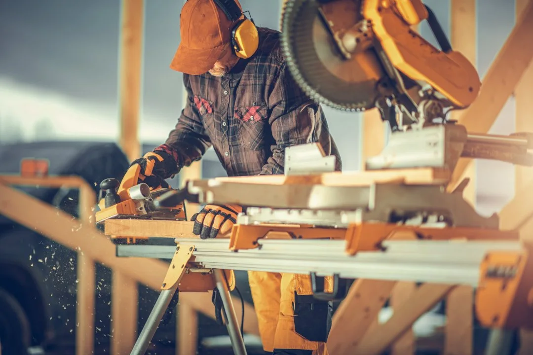 Photo of construction worker