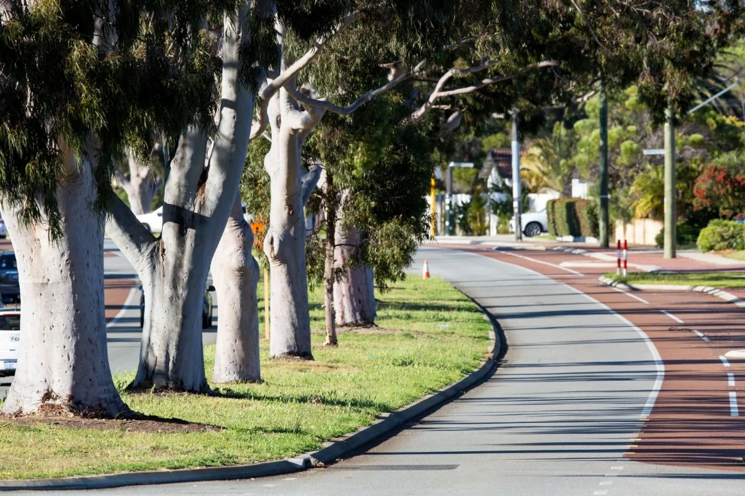 Kerbs and footpaths